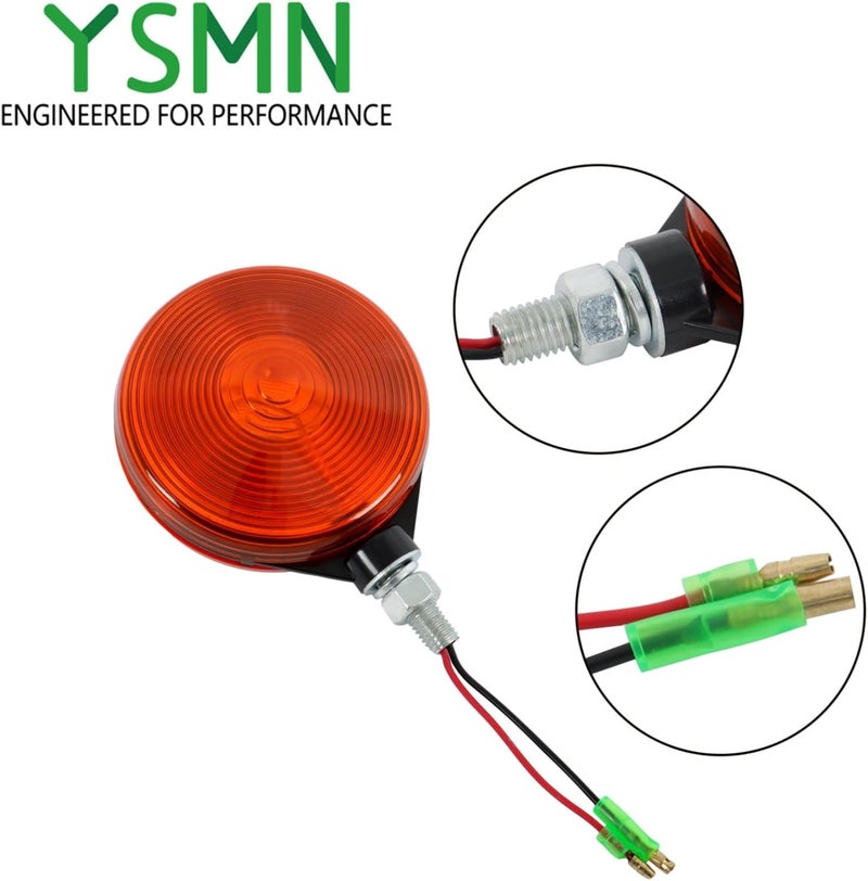 YSMN New Hazard Light,Replacement For C081-75870 W9501-66001, Replacement For Kubota Tractor B L M Series - Image 2